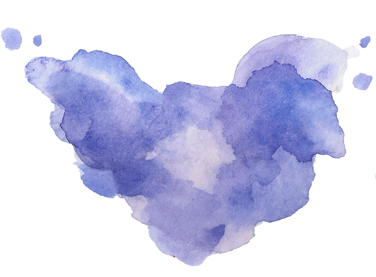 Watercolor Splotch Shape